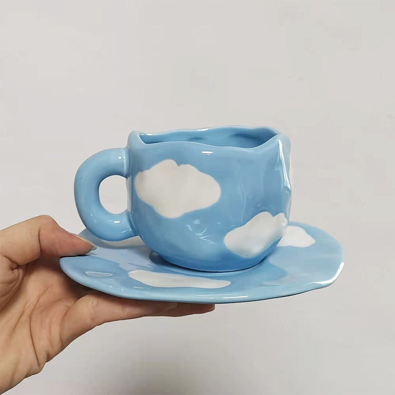 Arielle – Retro Herztassen Kaffeebecher