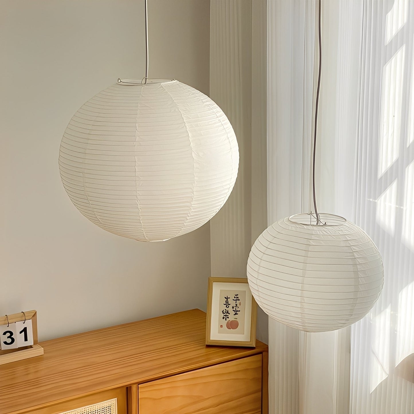 Yuki – Moderne runde LED-Hängeleuchte