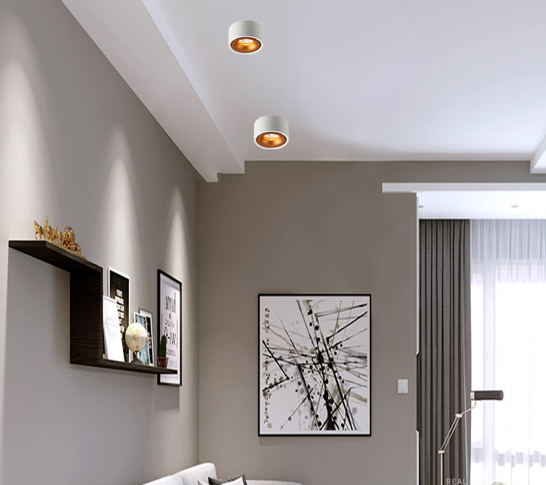 Evan – Runder Nordic LED-Deckenstrahler