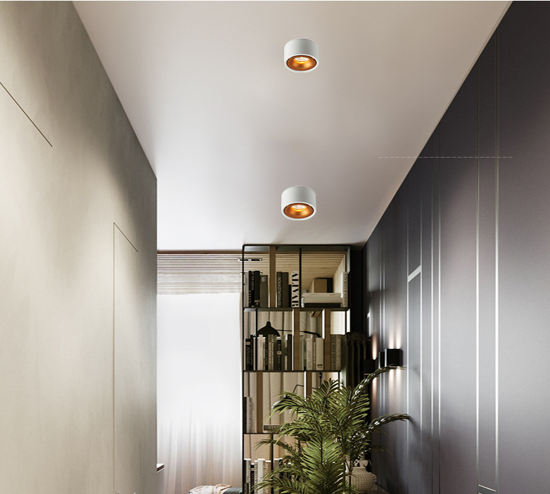 Evan – Runder Nordic LED-Deckenstrahler
