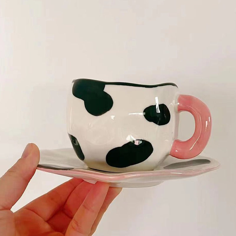 Arielle – Retro Herztassen Kaffeebecher
