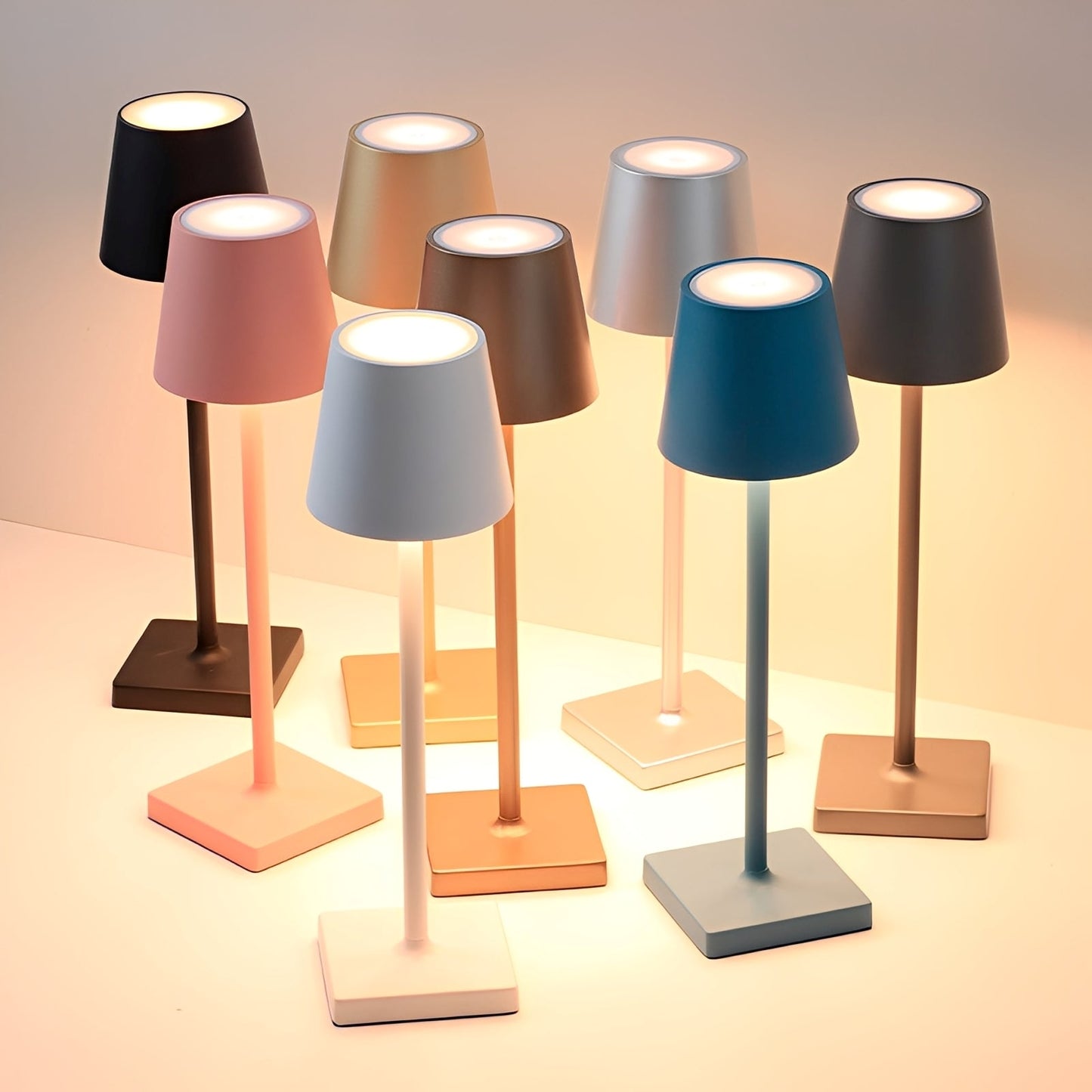 Isla – Wiederaufladbare Aluminium LED Tischleuchte
