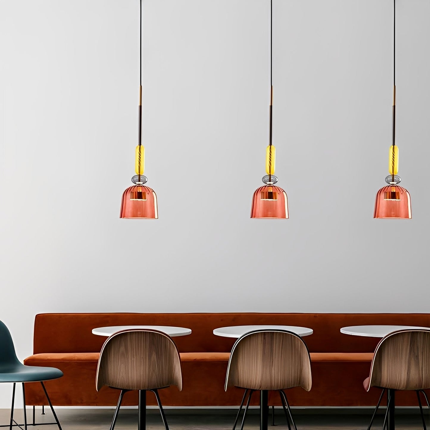 Liv – Retro Macaron-Pendelleuchte im nordischen Stil