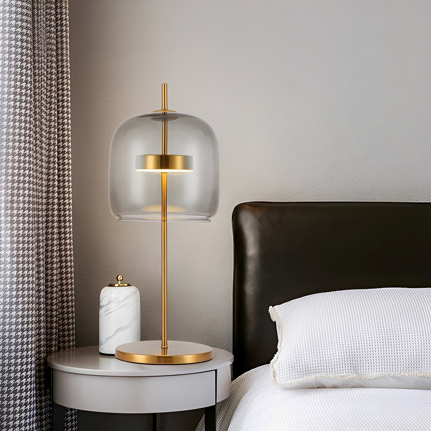 Kimel – Moderne LED-Glas-Tischlampe