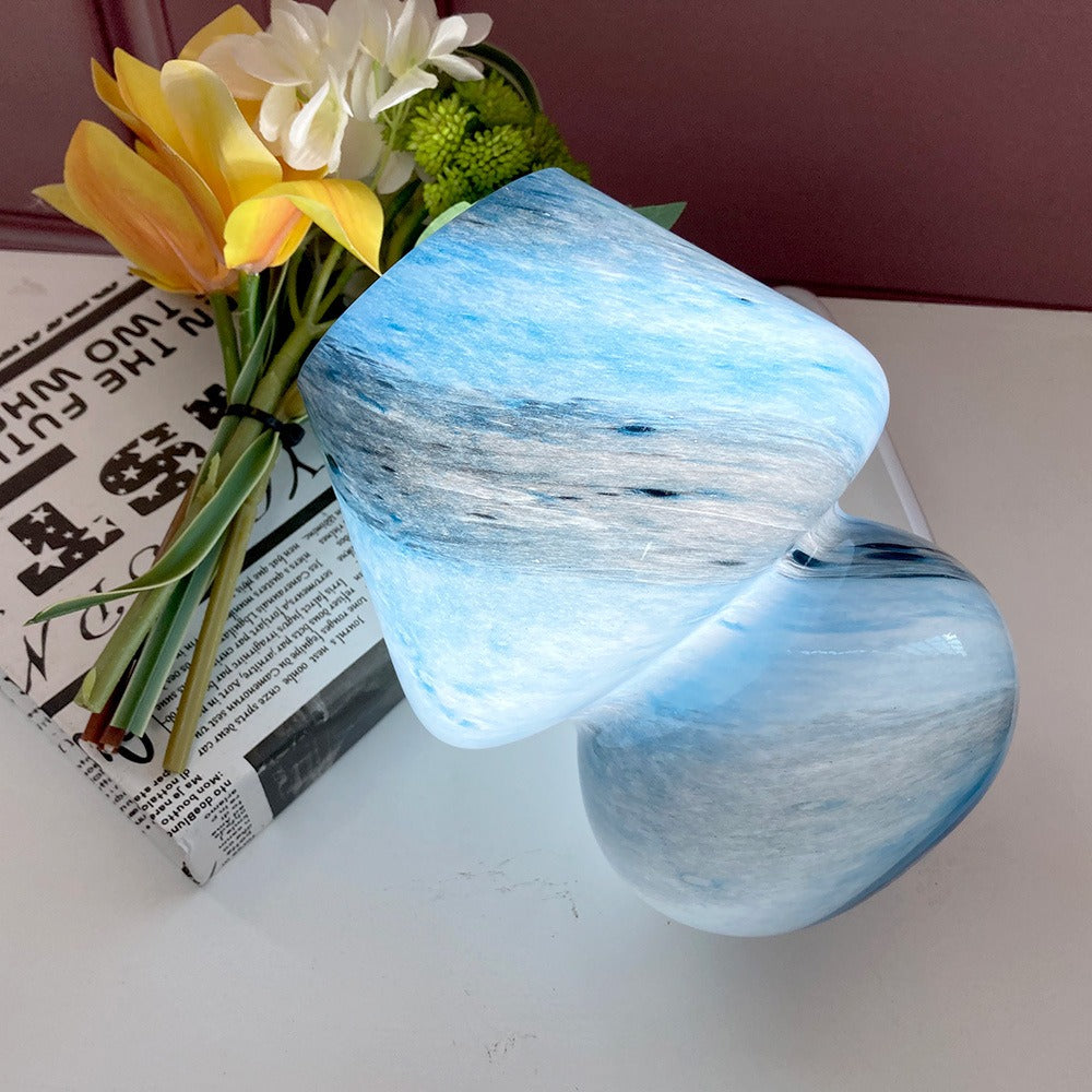 Yuna – Handgefertigte Glas-Pilzlampe