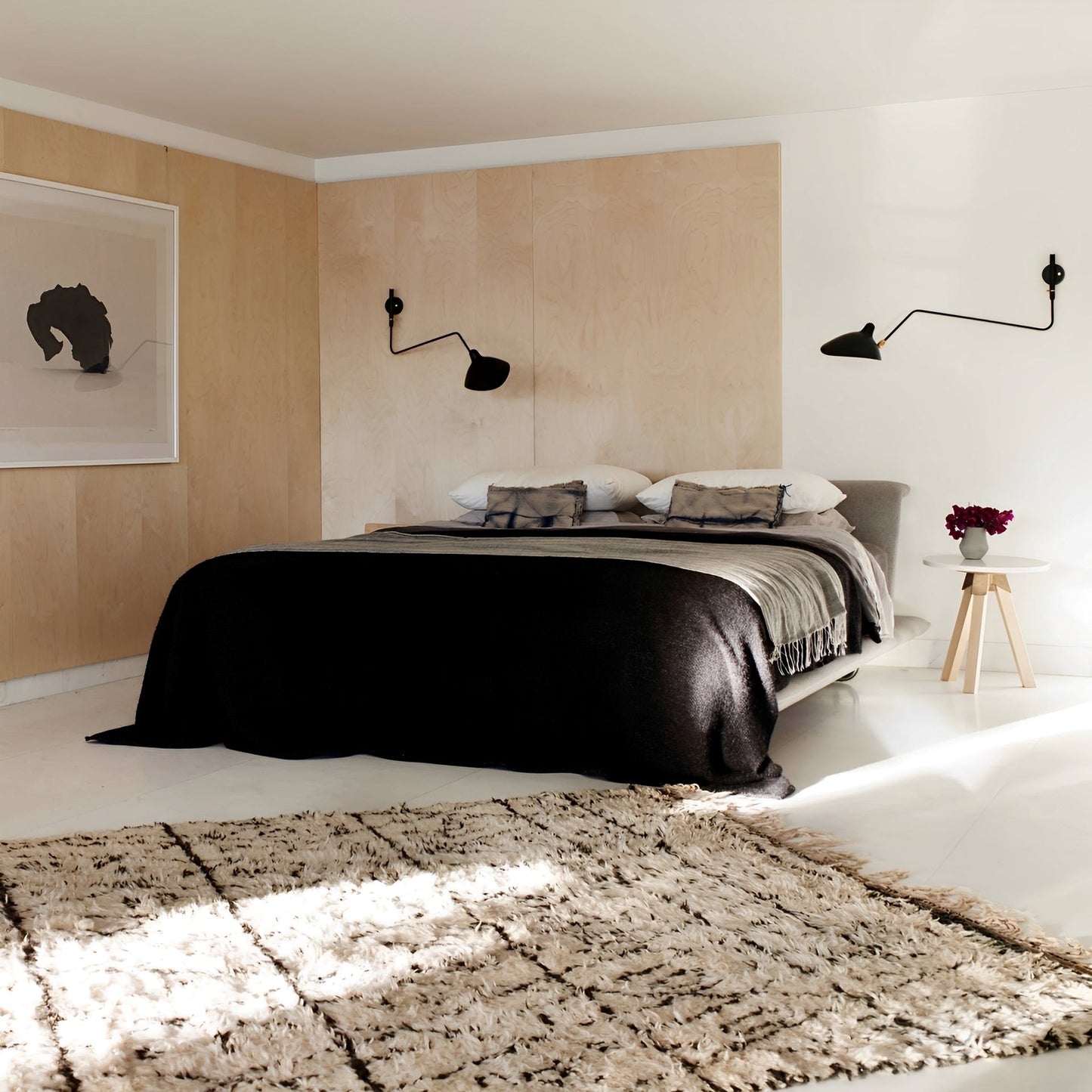 Niko – Moderne Wandleuchte im Entenschnabel-Look, schwenkbar