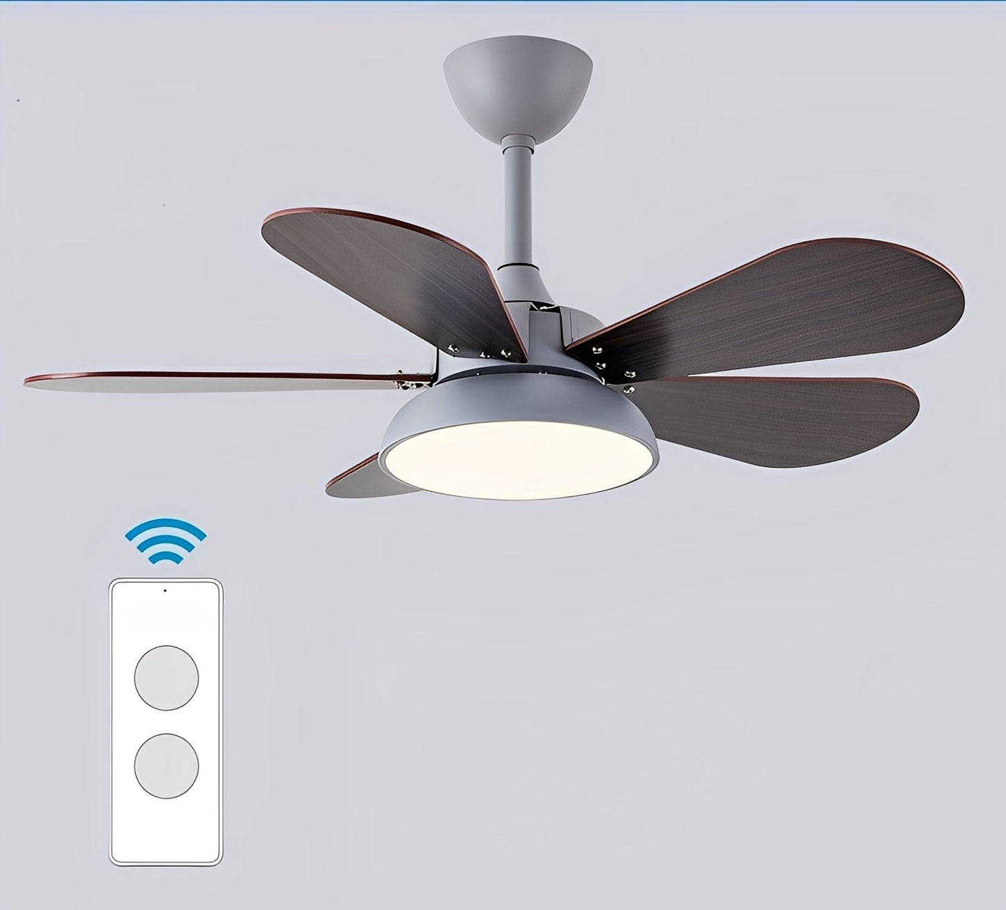 Levin – Zeitgemäßer Deckenventilator mit Licht