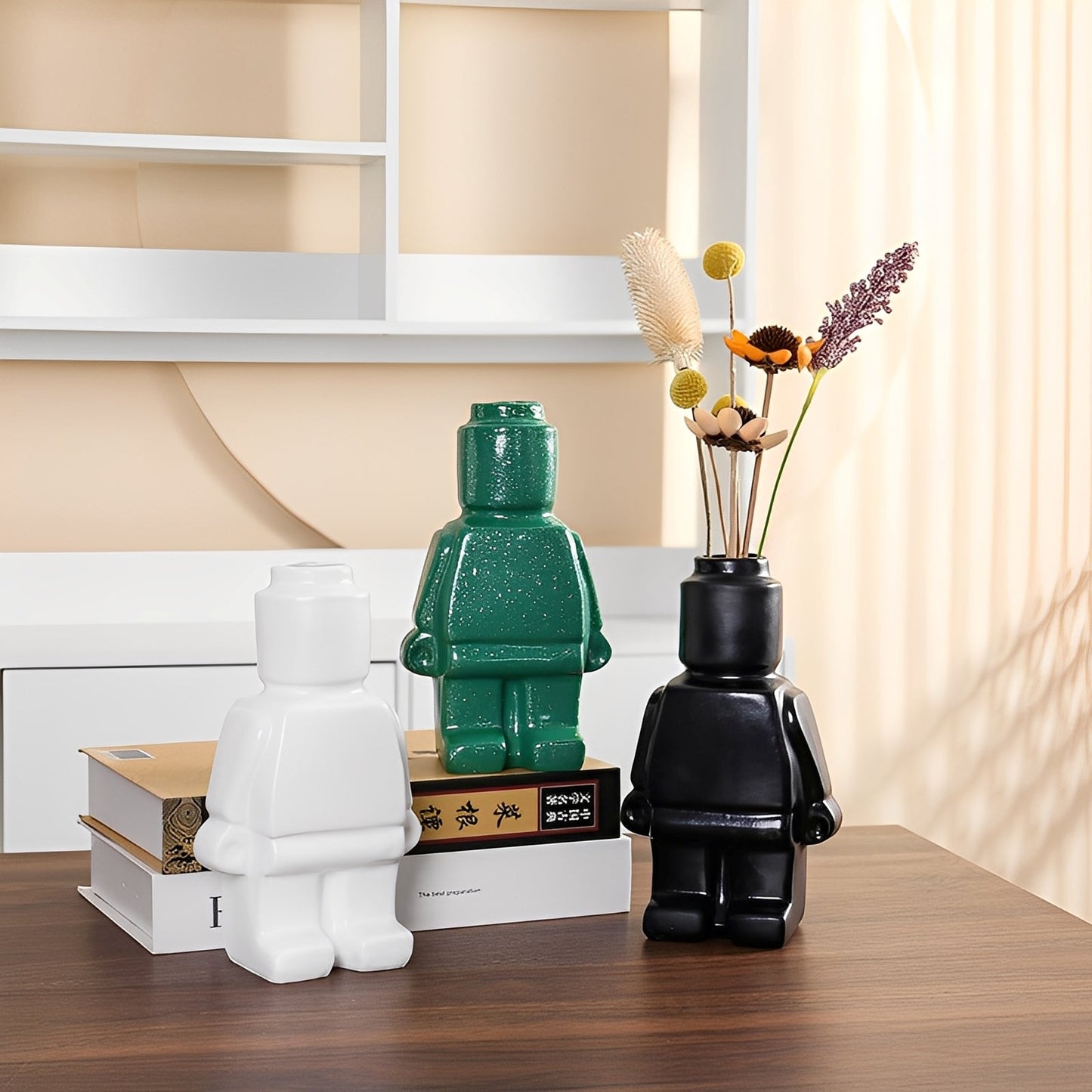 Romy – Dekorative Trockenblumenvase