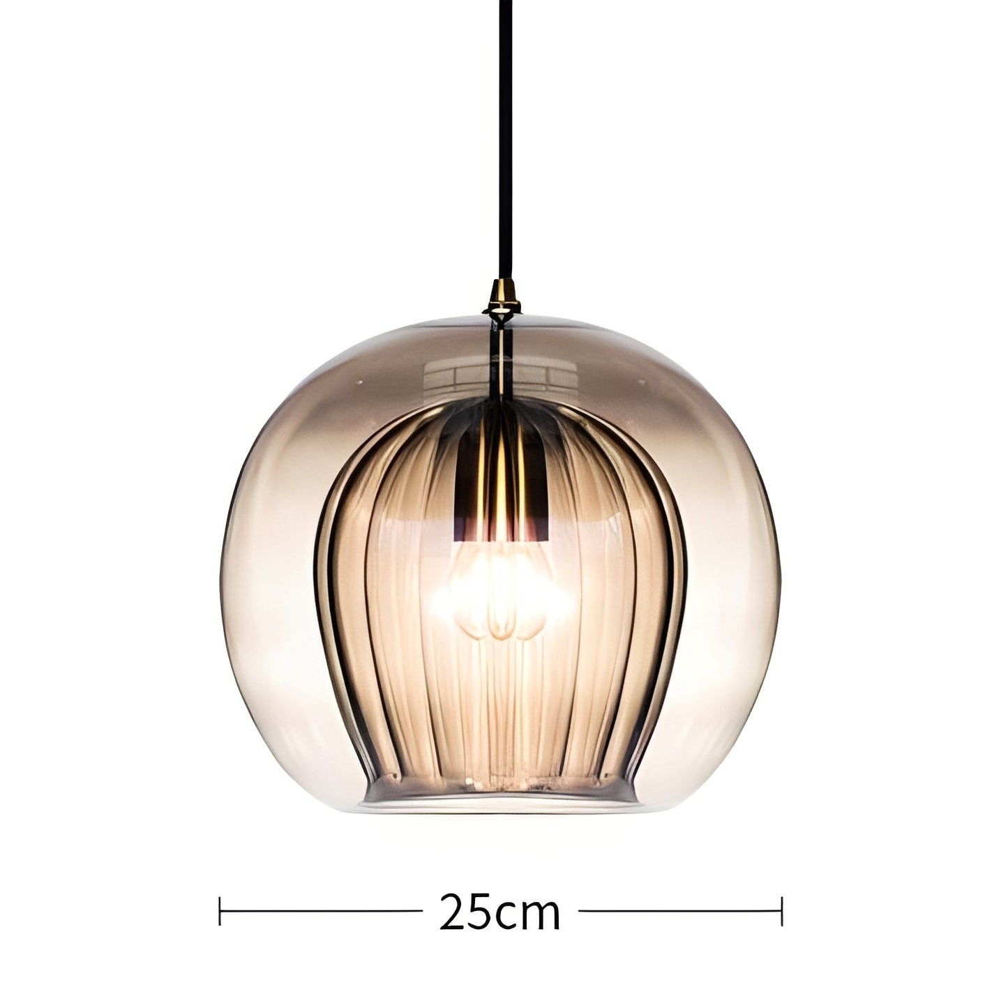 Mira – Einfache Glas-Pendelleuchte