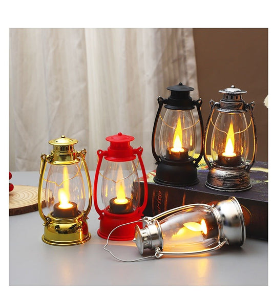 Yareli – Tragbare Retro-Lampe mit beweglicher Flamme