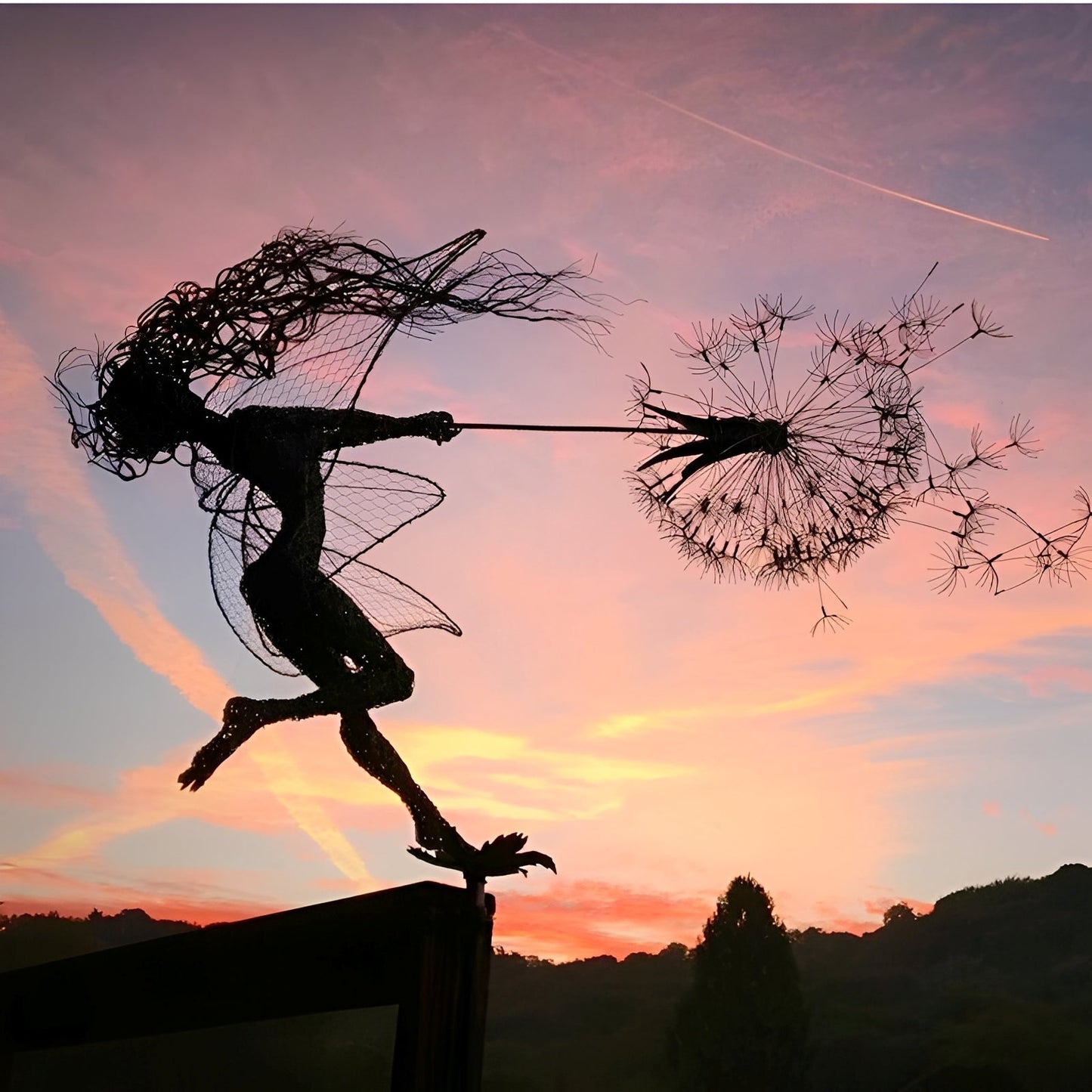 Faylinn – Feenfiguren aus Metall für Garten & Deko