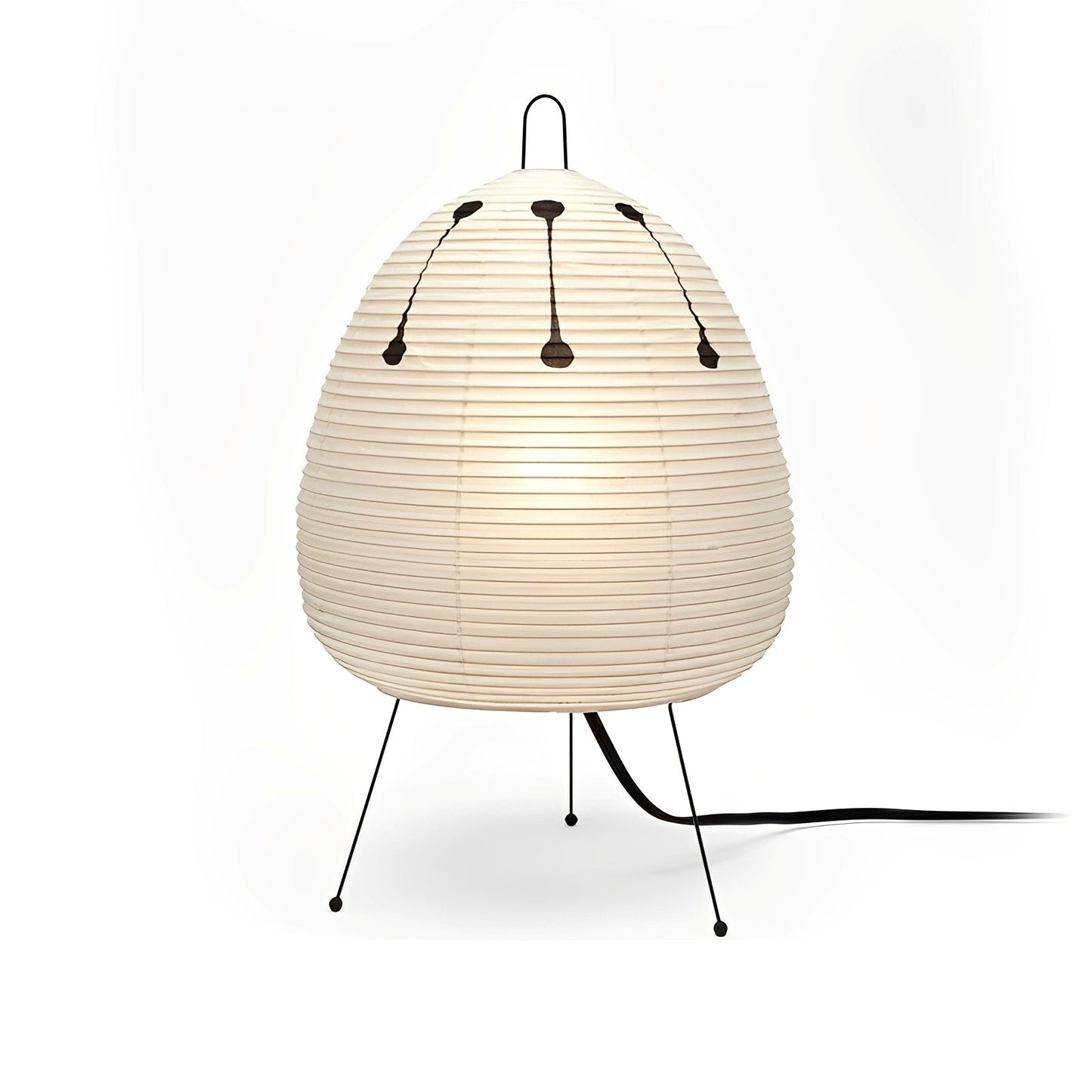 Suki – Japanische Tischlampe mit Reispapier-Lampenschirm