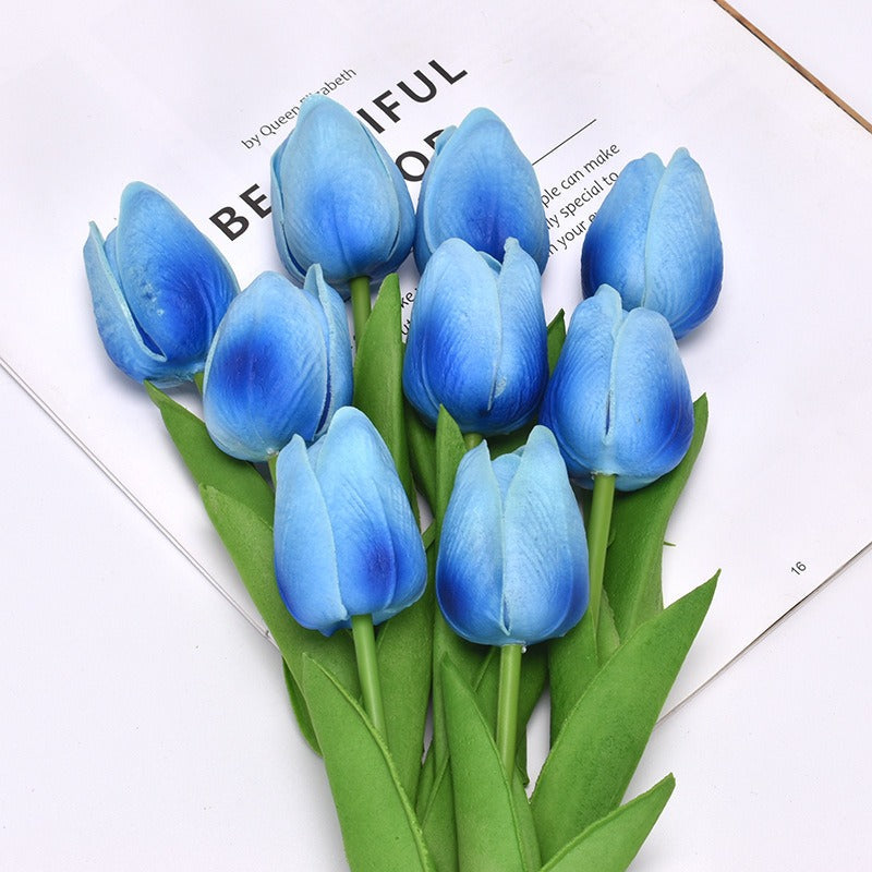 Talia – Mini-Tulpen aus PU als künstliche Deko-Blumen