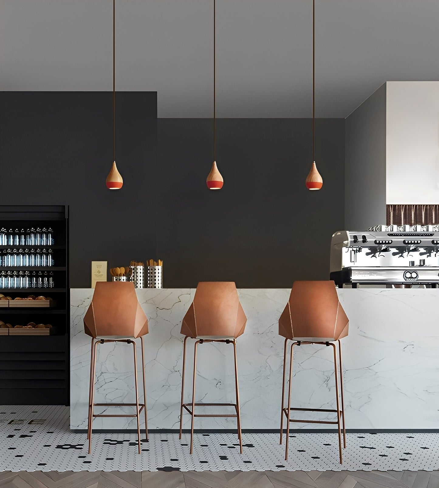 Yumi – Kreativer Holz-Kronleuchter im modernen Stil