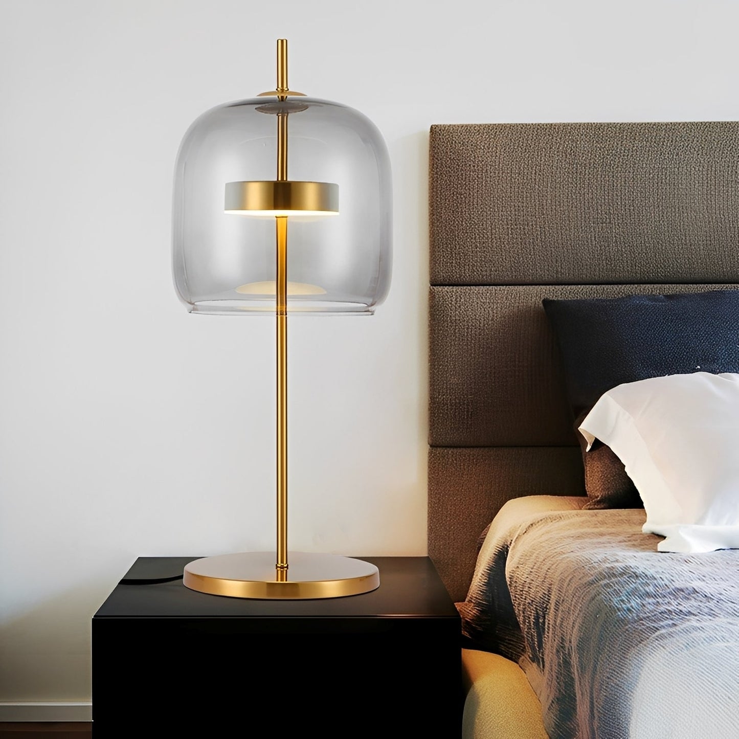 Kimel – Moderne LED-Glas-Tischlampe