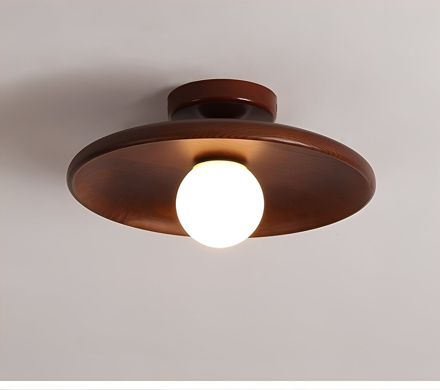 Olav – Deckenlampe aus Holz