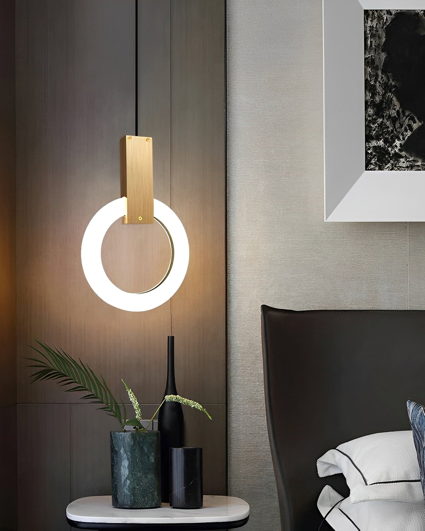 Liv – Schlichte Hängelampe im nordischen Stil mit LED