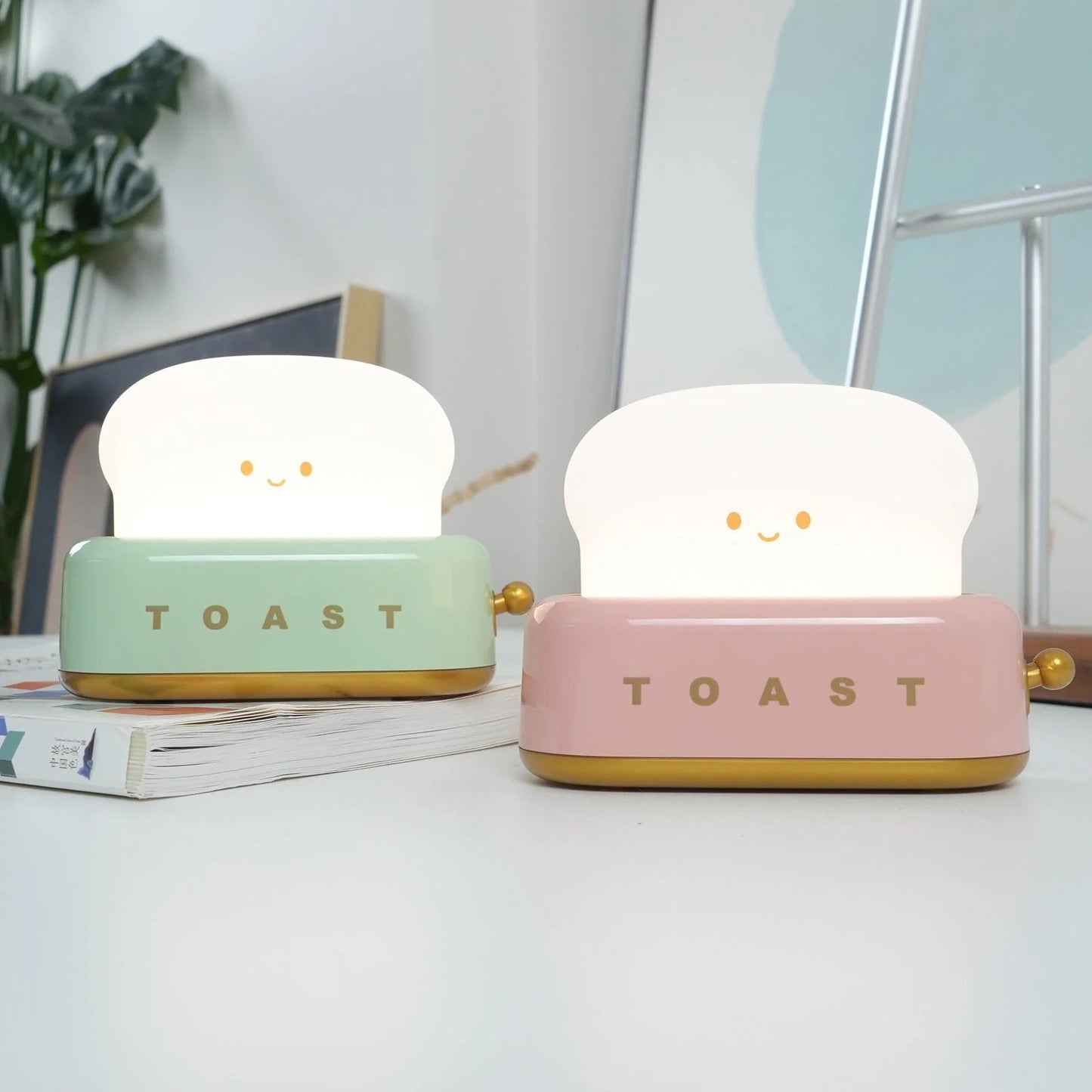 Tosta – Tragbare Lampe im Toaster-Look mit Akku & Dimmer