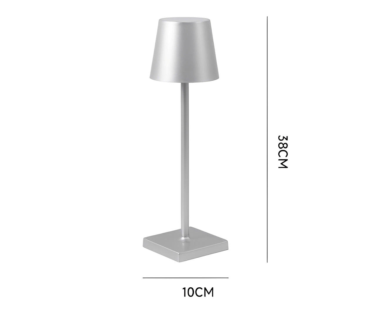 Isla – Wiederaufladbare Aluminium LED Tischleuchte