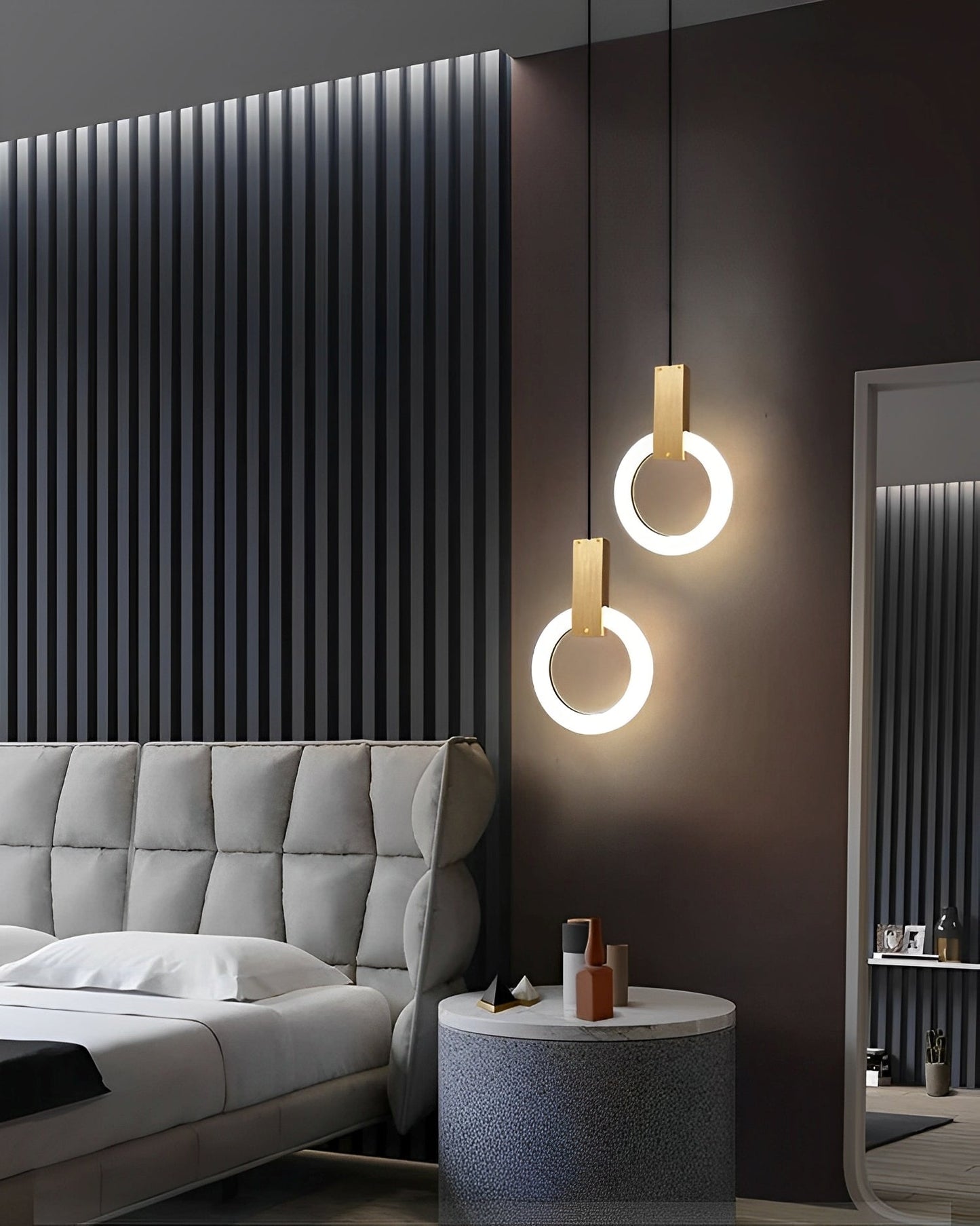 Liv – Schlichte Hängelampe im nordischen Stil mit LED