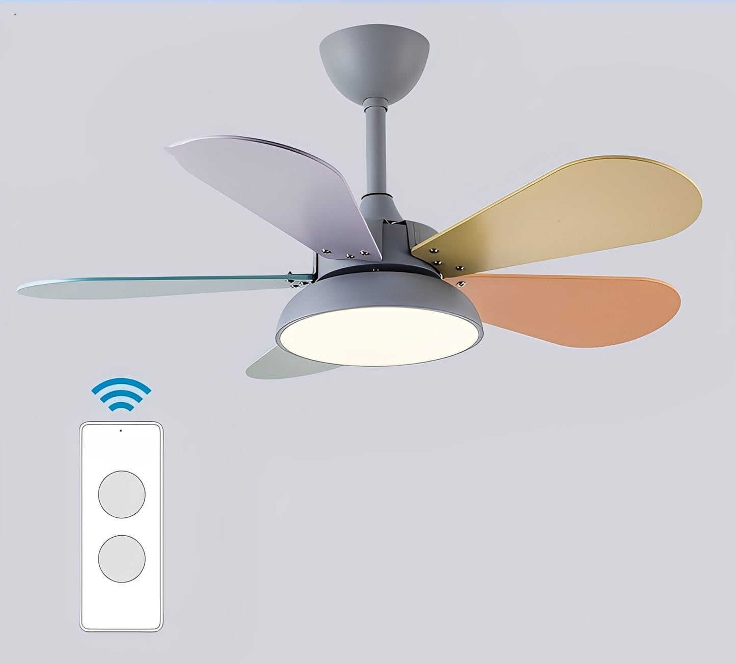 Levin – Zeitgemäßer Deckenventilator mit Licht