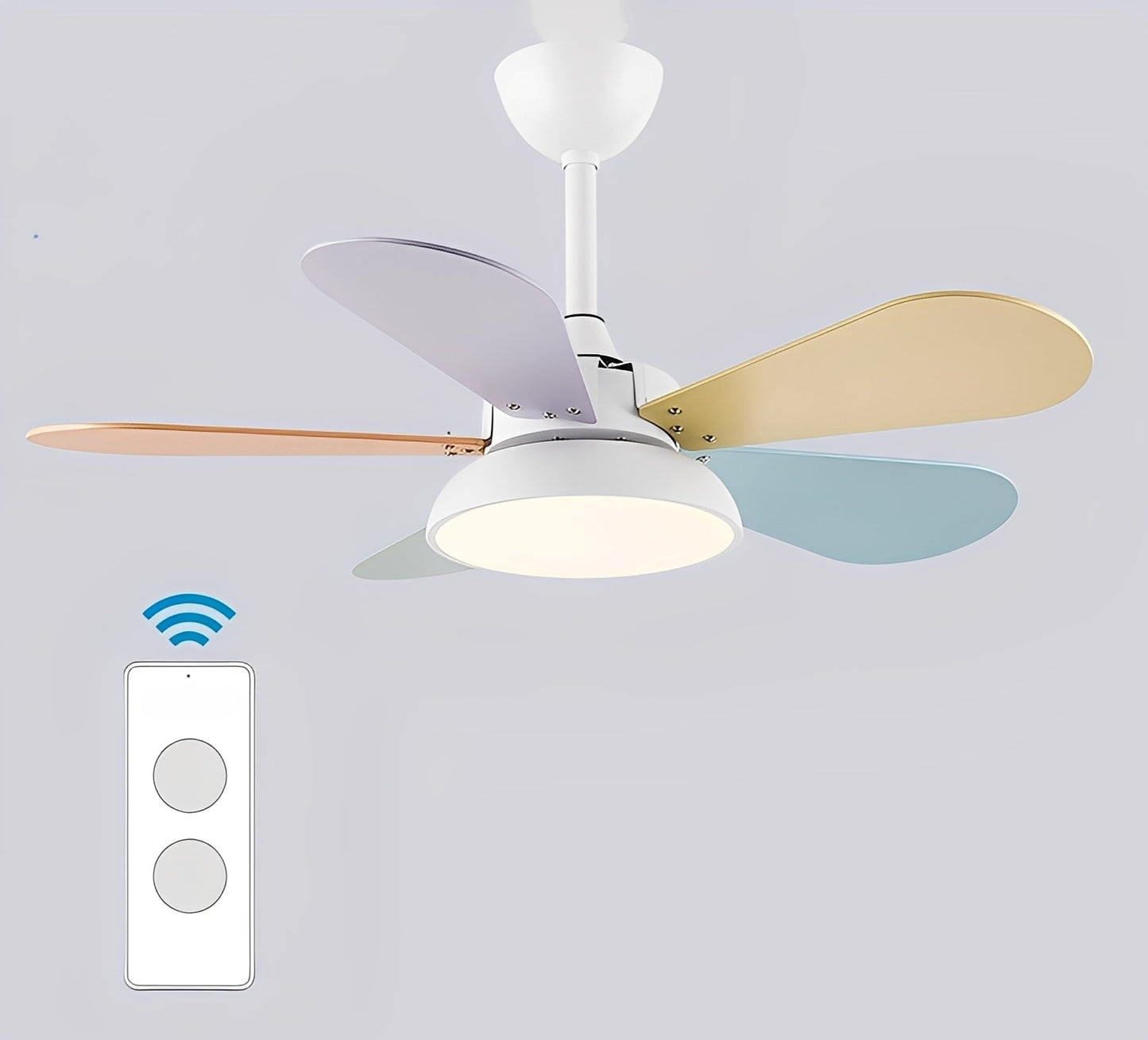 Levin – Zeitgemäßer Deckenventilator mit Licht