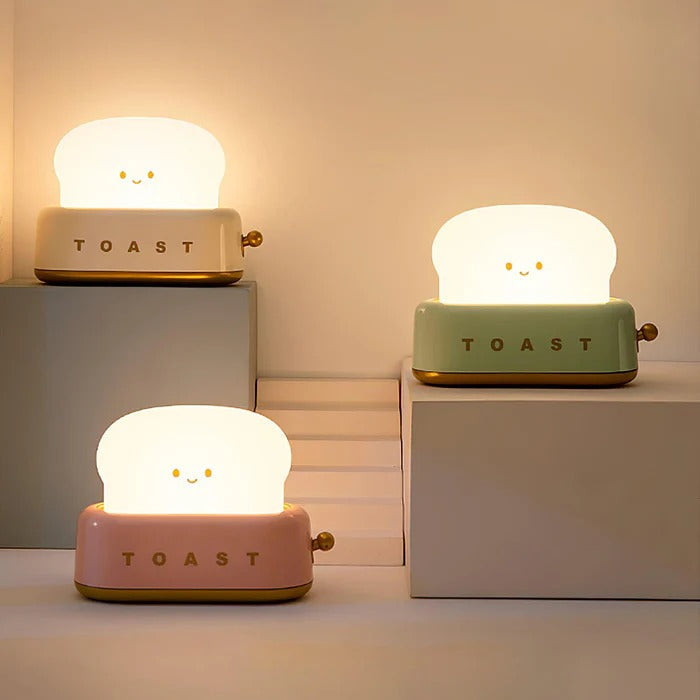 Tosta – Tragbare Lampe im Toaster-Look mit Akku & Dimmer