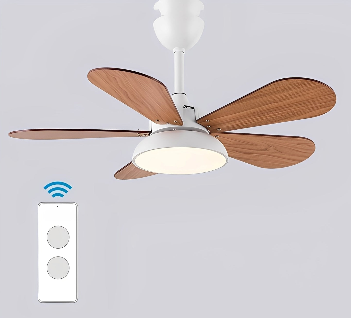 Levin – Zeitgemäßer Deckenventilator mit Licht