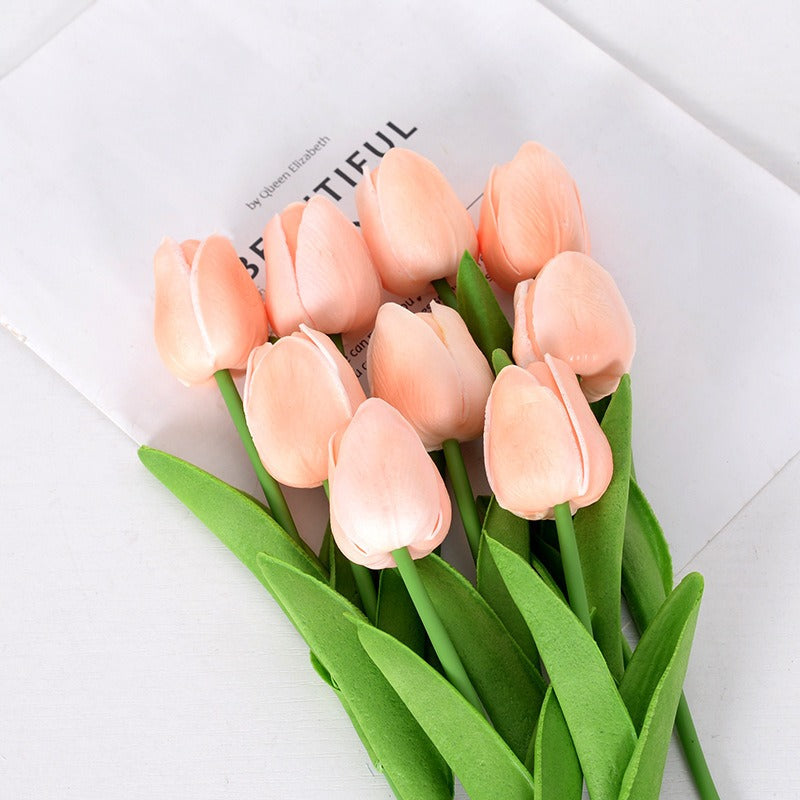 Talia – Mini-Tulpen aus PU als künstliche Deko-Blumen