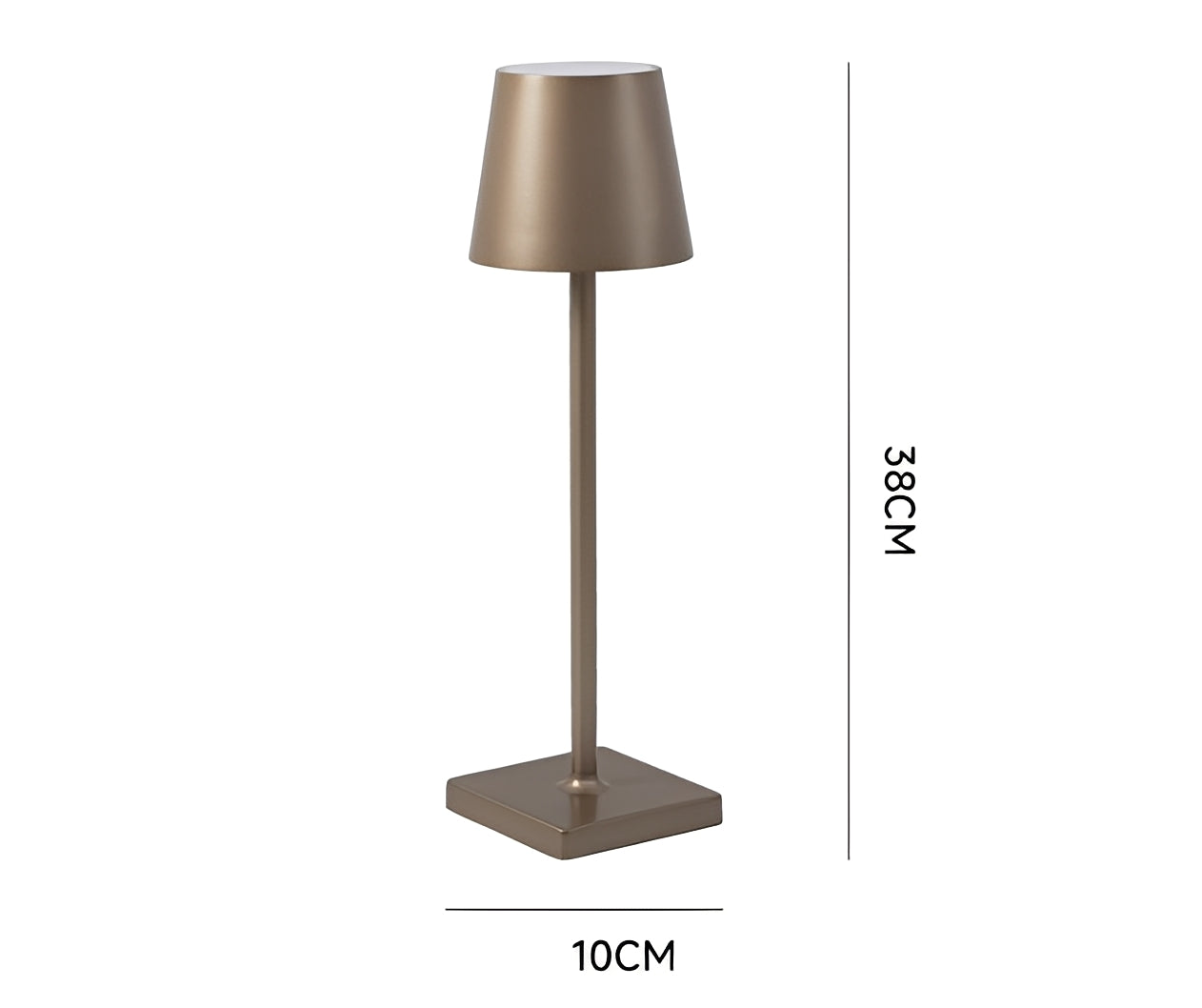 Isla – Wiederaufladbare Aluminium LED Tischleuchte
