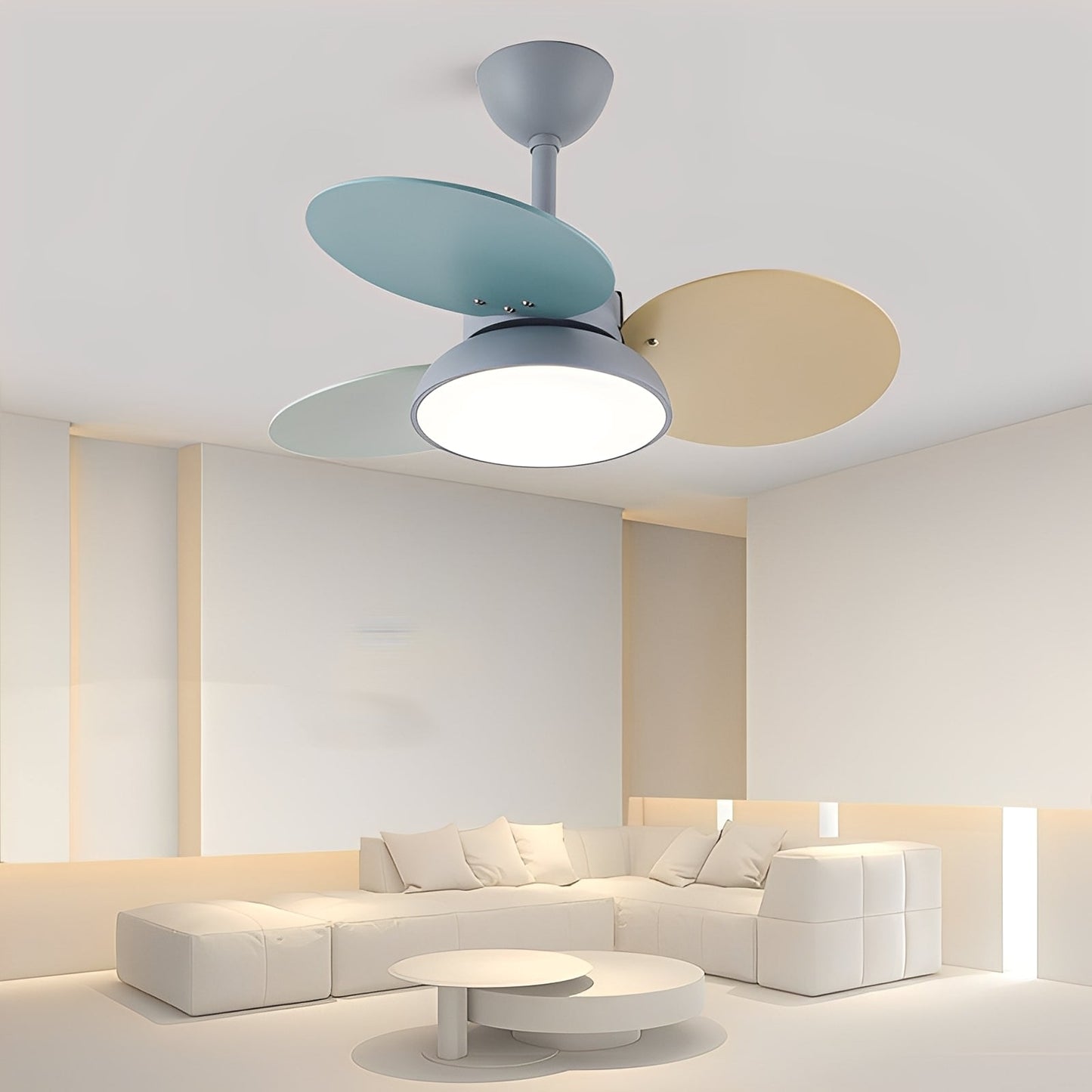 Levin – Zeitgemäßer Deckenventilator mit Licht