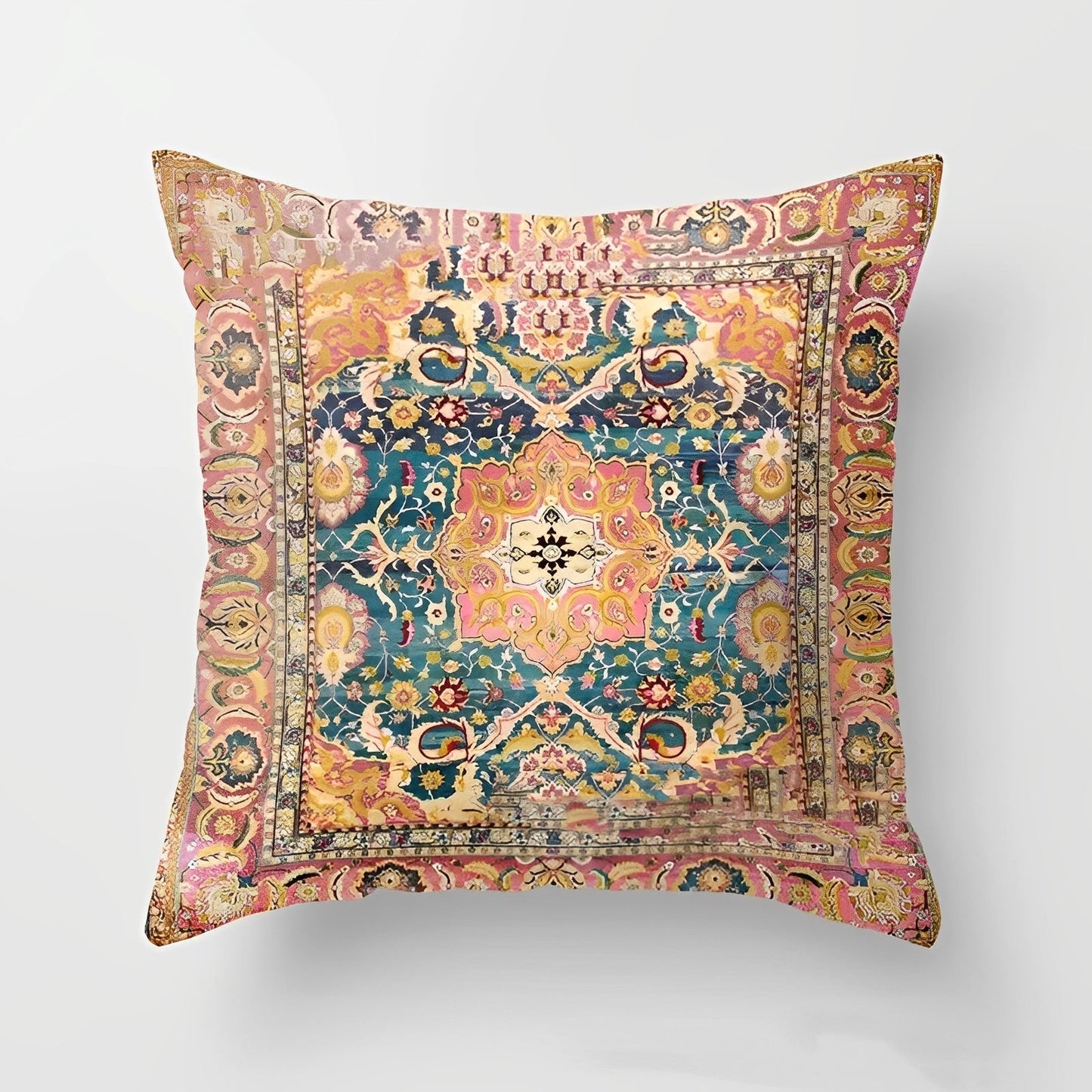Safiya – Vintage-inspirierter marokkanischer Kissenüberzug