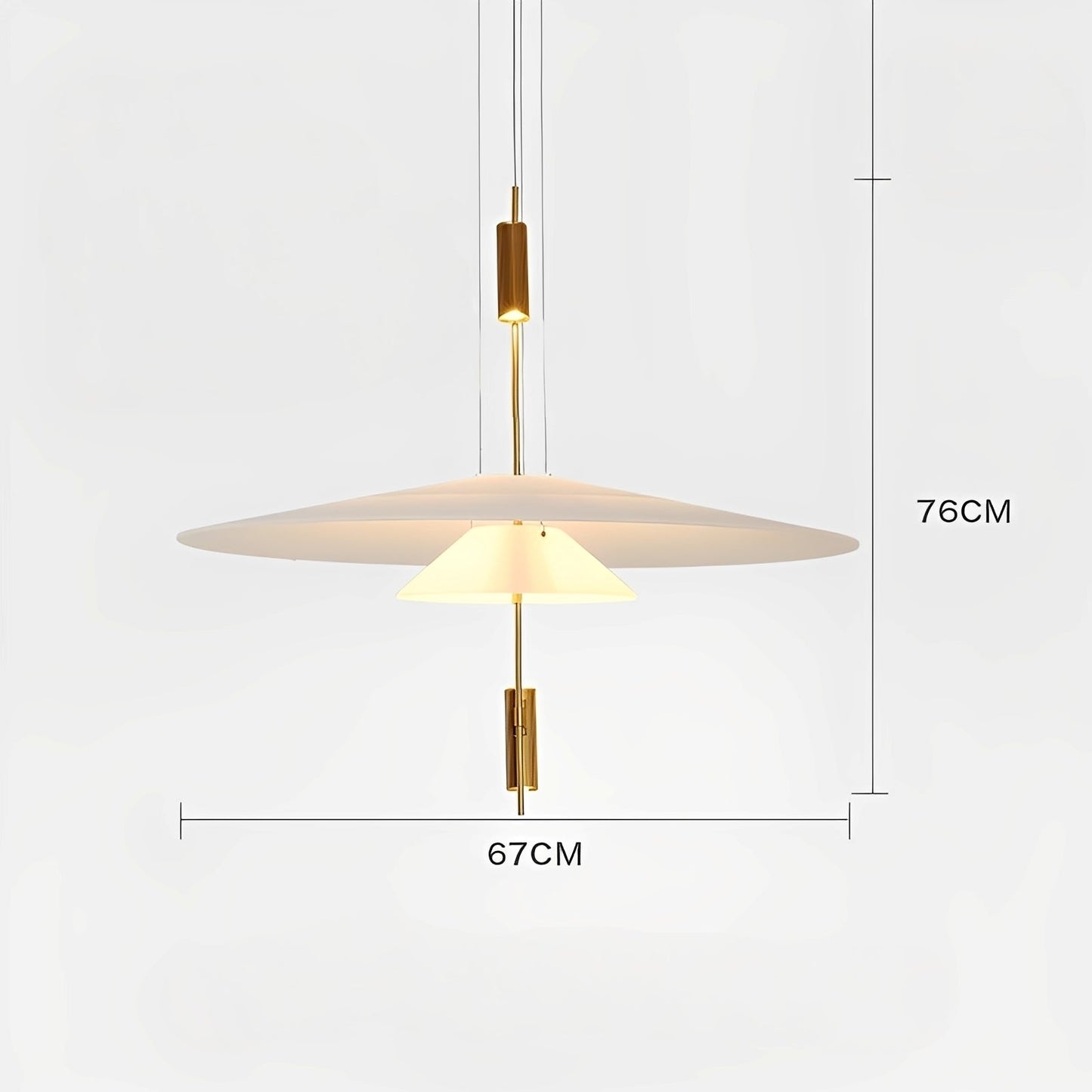 Sally – Nordic Acryl Pendelleuchte