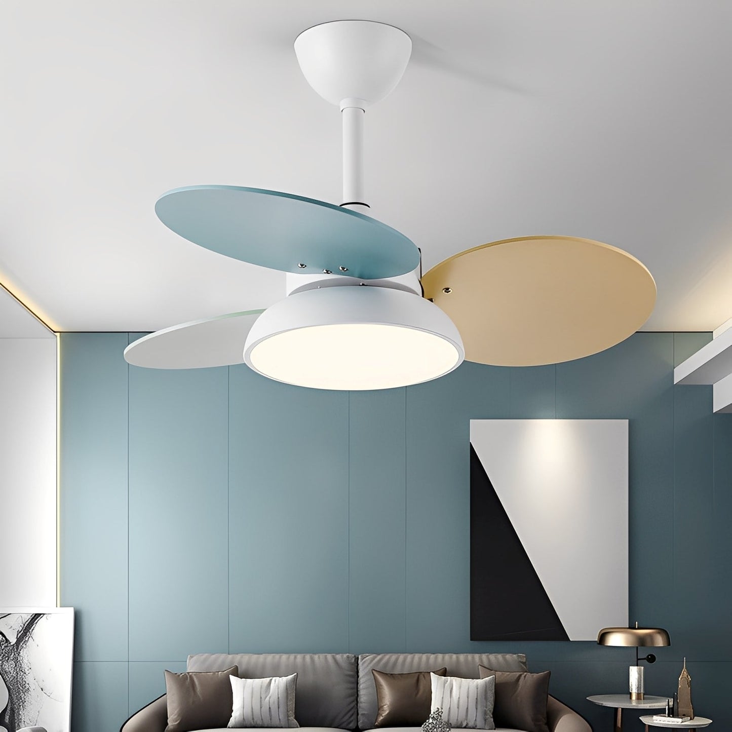 Levin – Zeitgemäßer Deckenventilator mit Licht