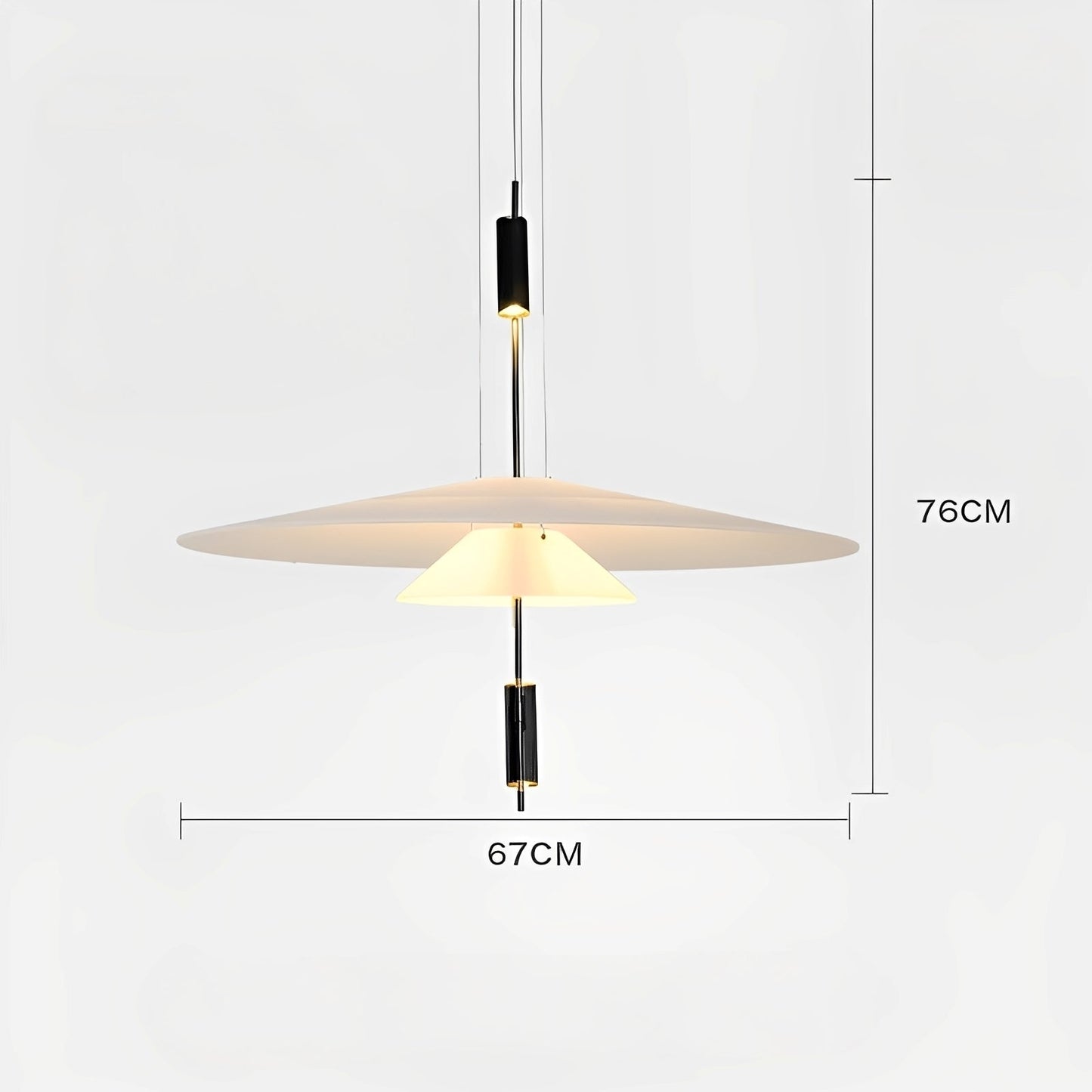 Sally – Nordic Acryl Pendelleuchte