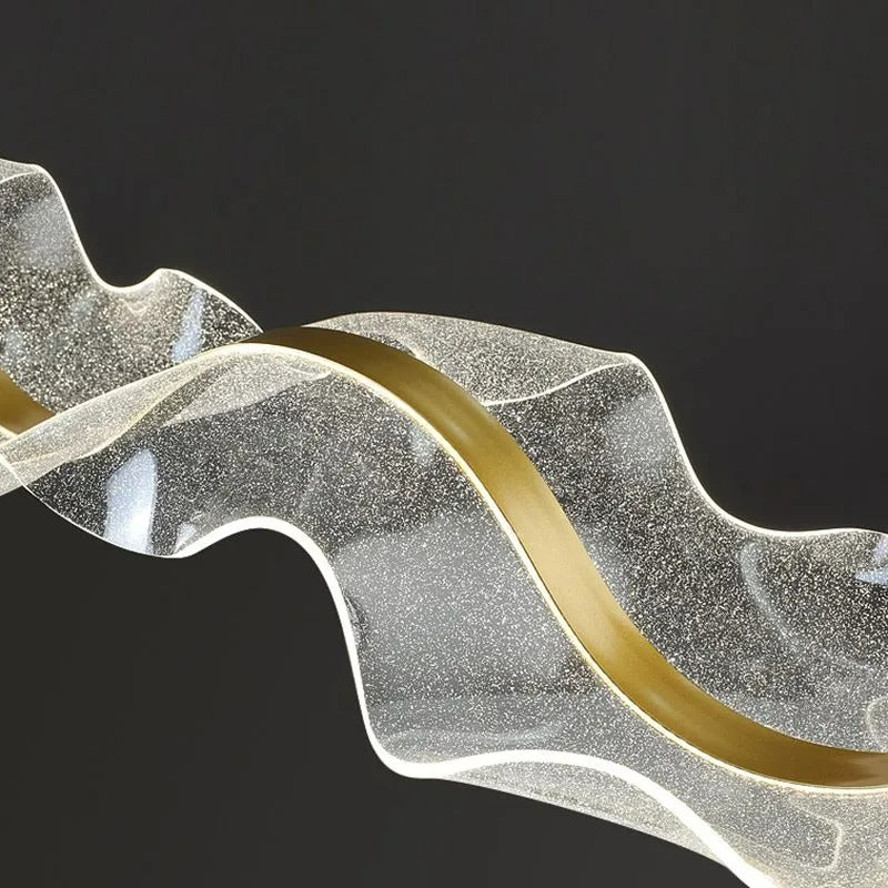 Kristy – Designer-Pendelleuchte mit Wellendesign