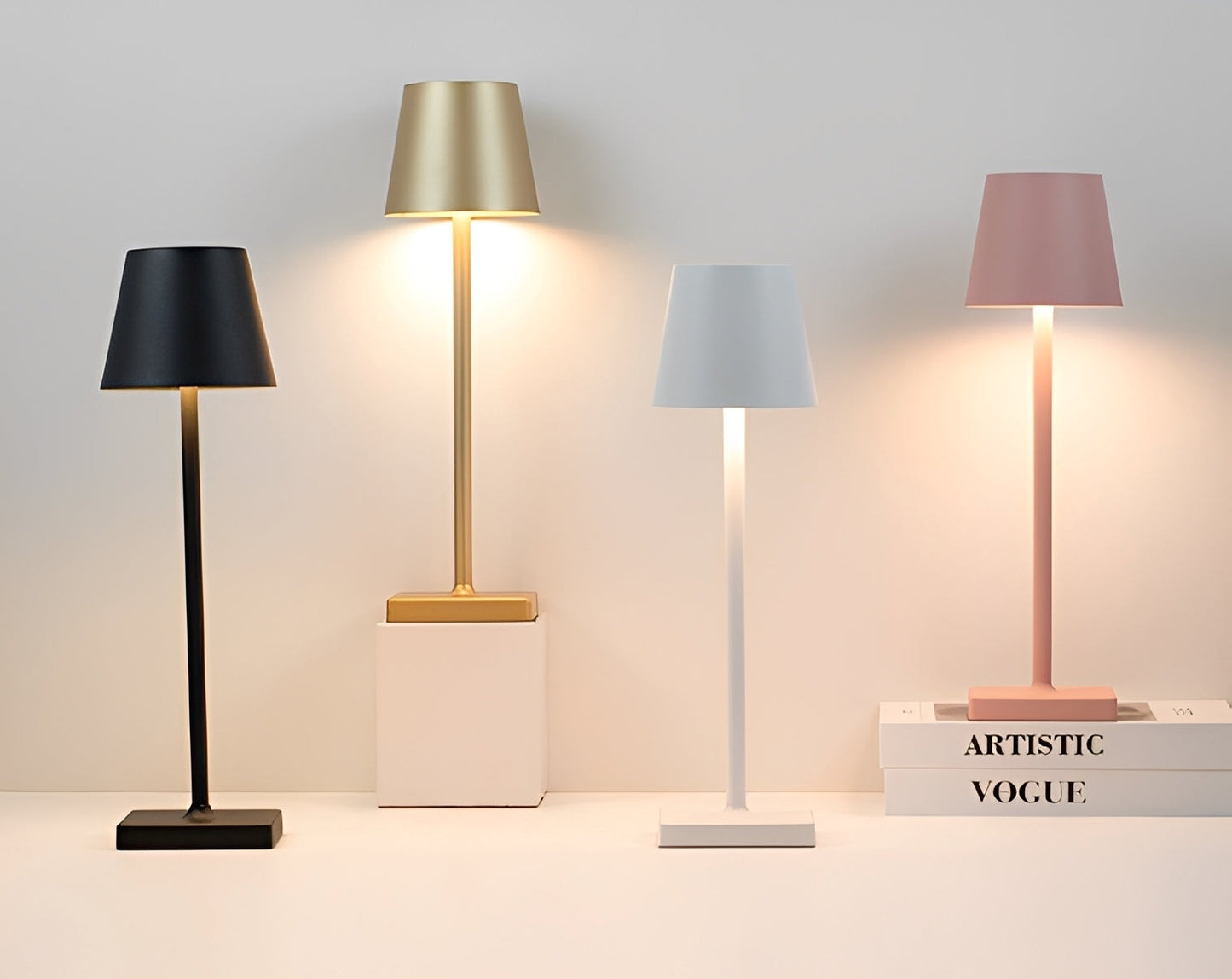 Isla – Wiederaufladbare Aluminium LED Tischleuchte