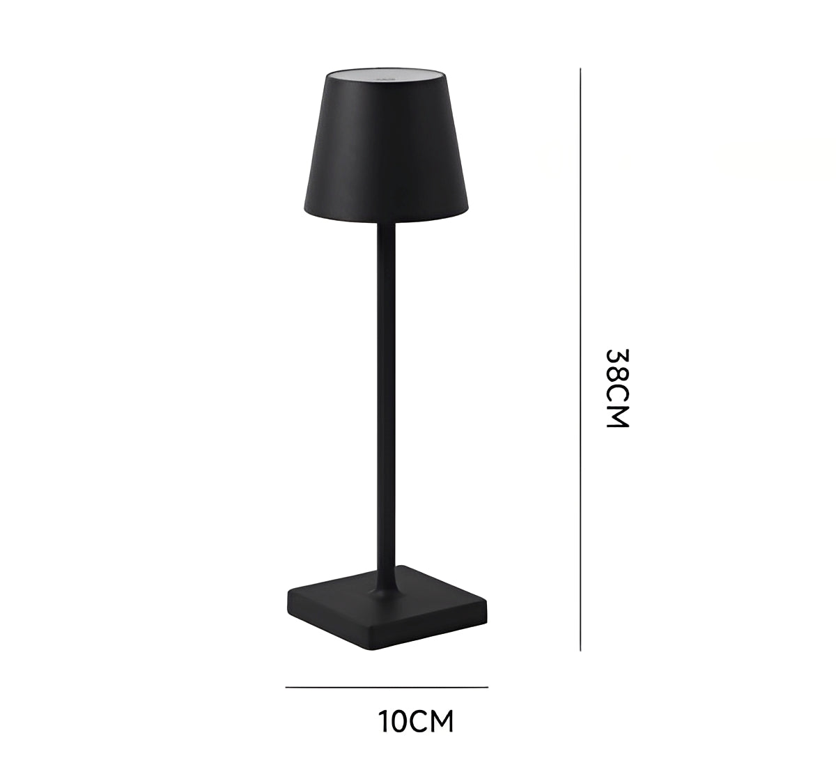 Isla – Wiederaufladbare Aluminium LED Tischleuchte