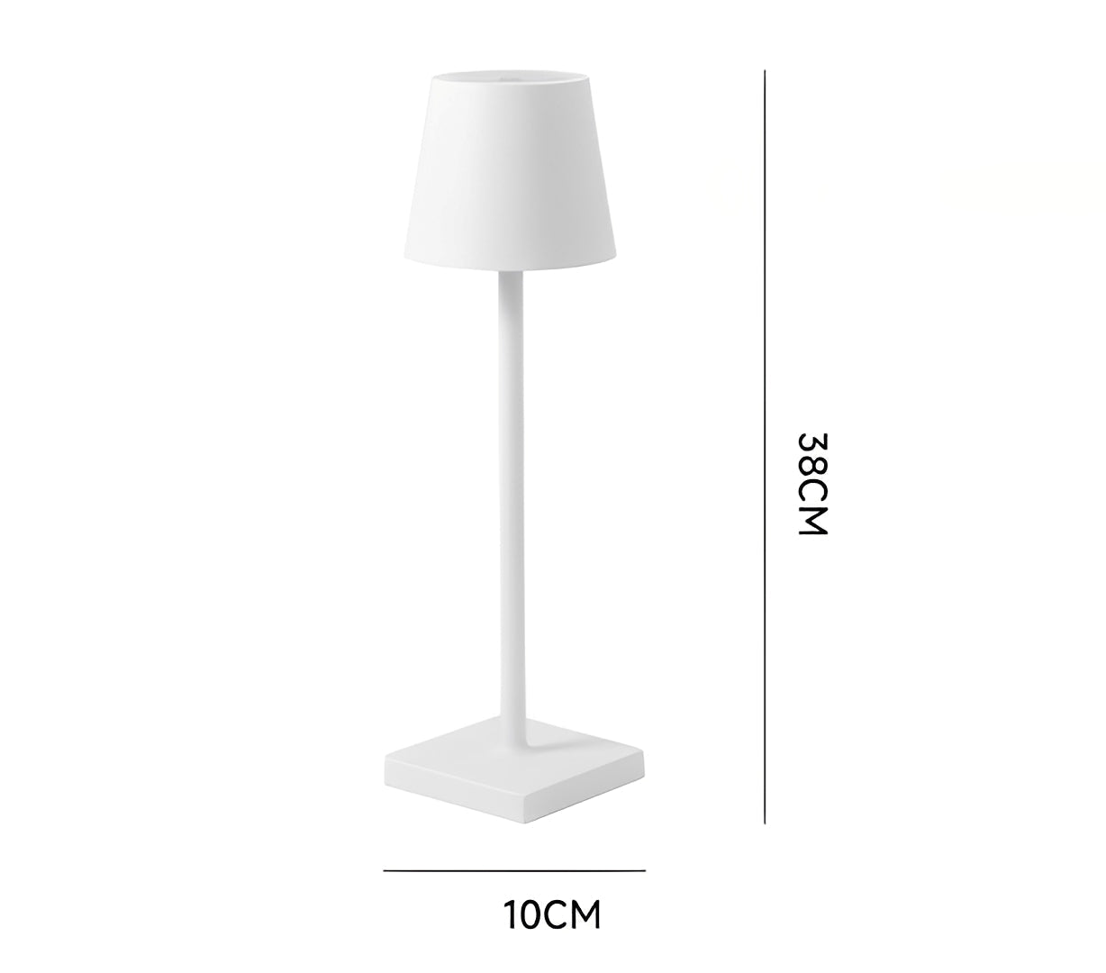 Isla – Wiederaufladbare Aluminium LED Tischleuchte