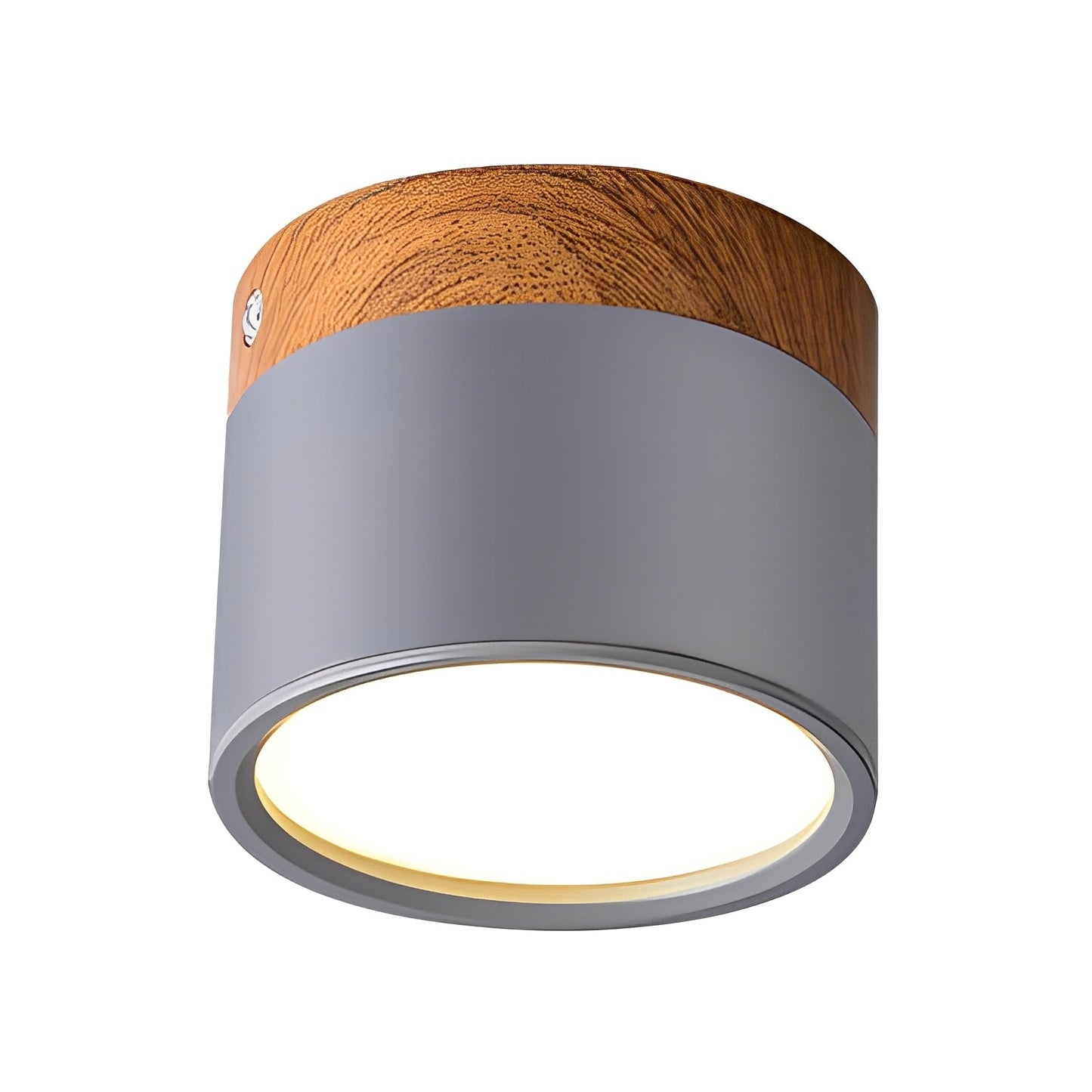 Noah – LED Macaron Holzoptik Deckenleuchte