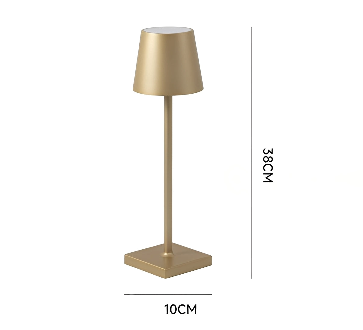 Isla – Wiederaufladbare Aluminium LED Tischleuchte