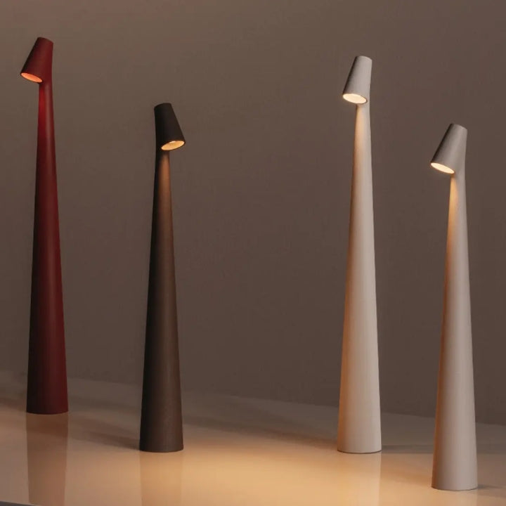 Moderne kleine Tischlampe für Nachttisch