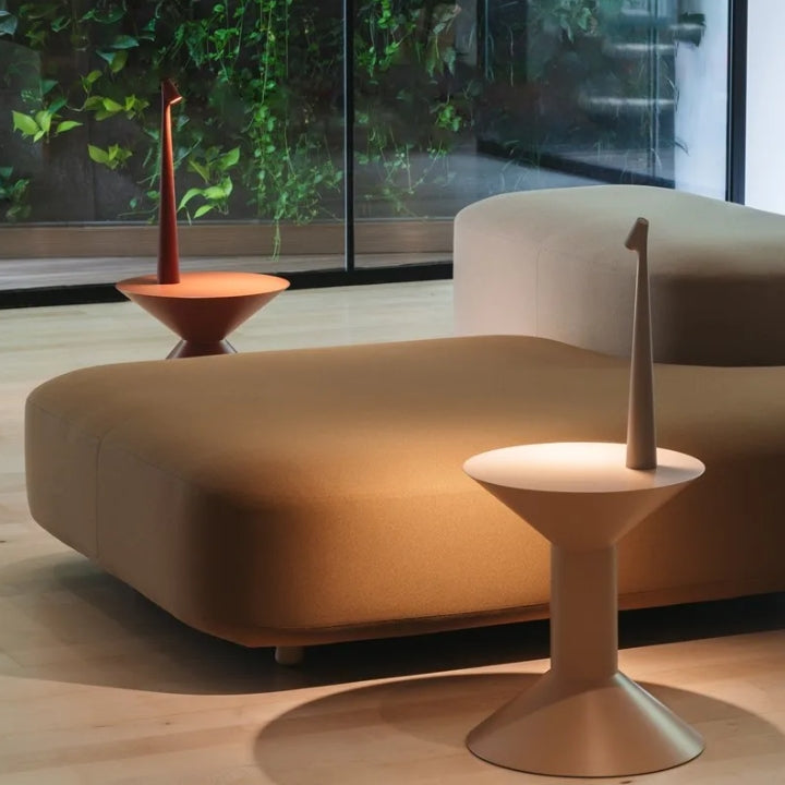 Moderne kleine Tischlampe für Nachttisch