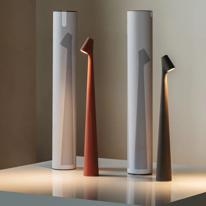 Moderne kleine Tischlampe für Nachttisch
