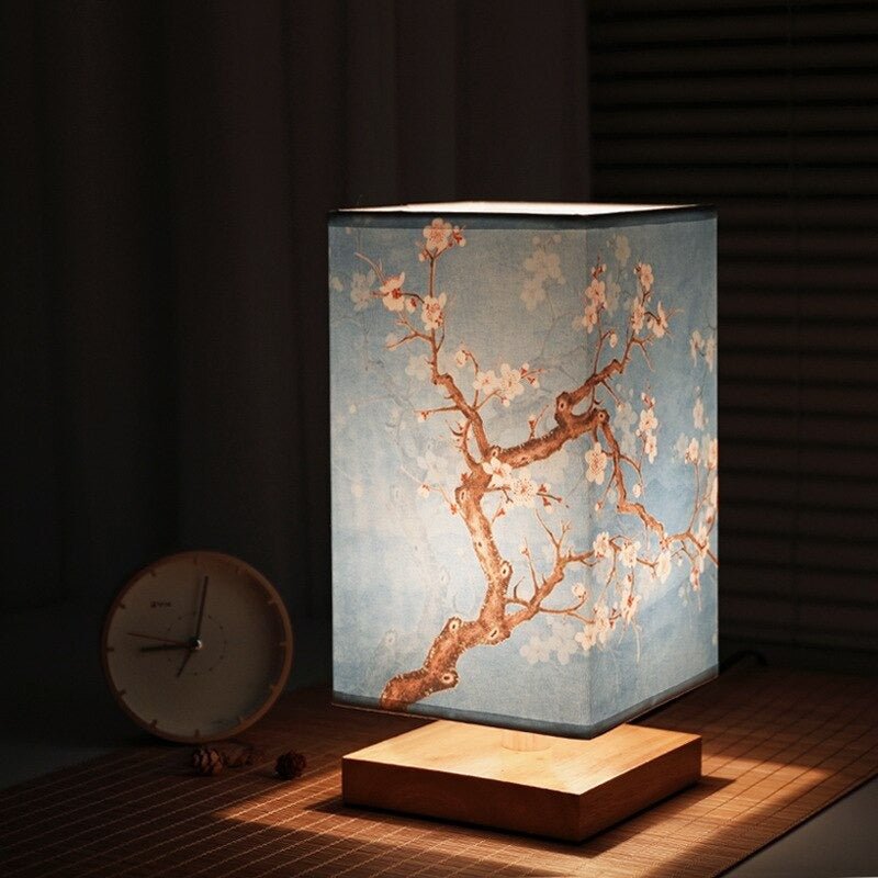 ZenGlow – Japanisch-skandinavische Tischlampe für Ruheoasen