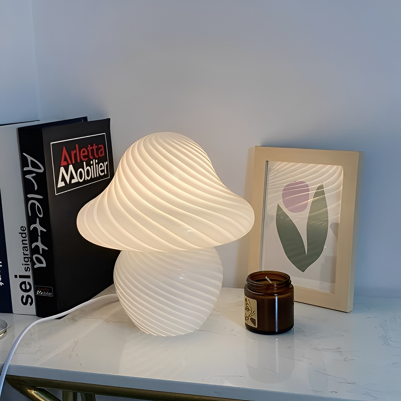 Anna – Amerikanische Tischlampe