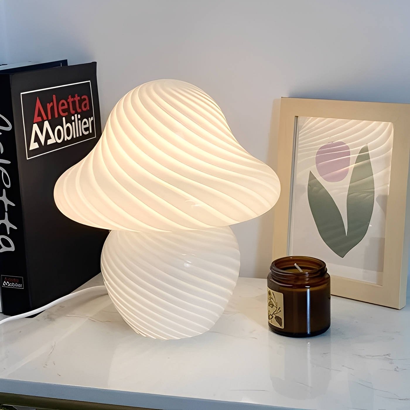 Anna – Amerikanische Tischlampe