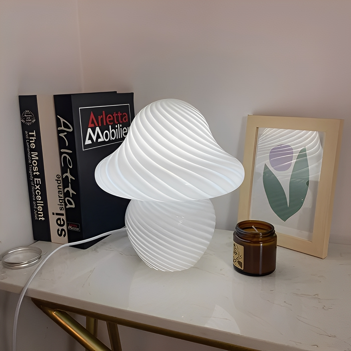 Anna – Amerikanische Tischlampe