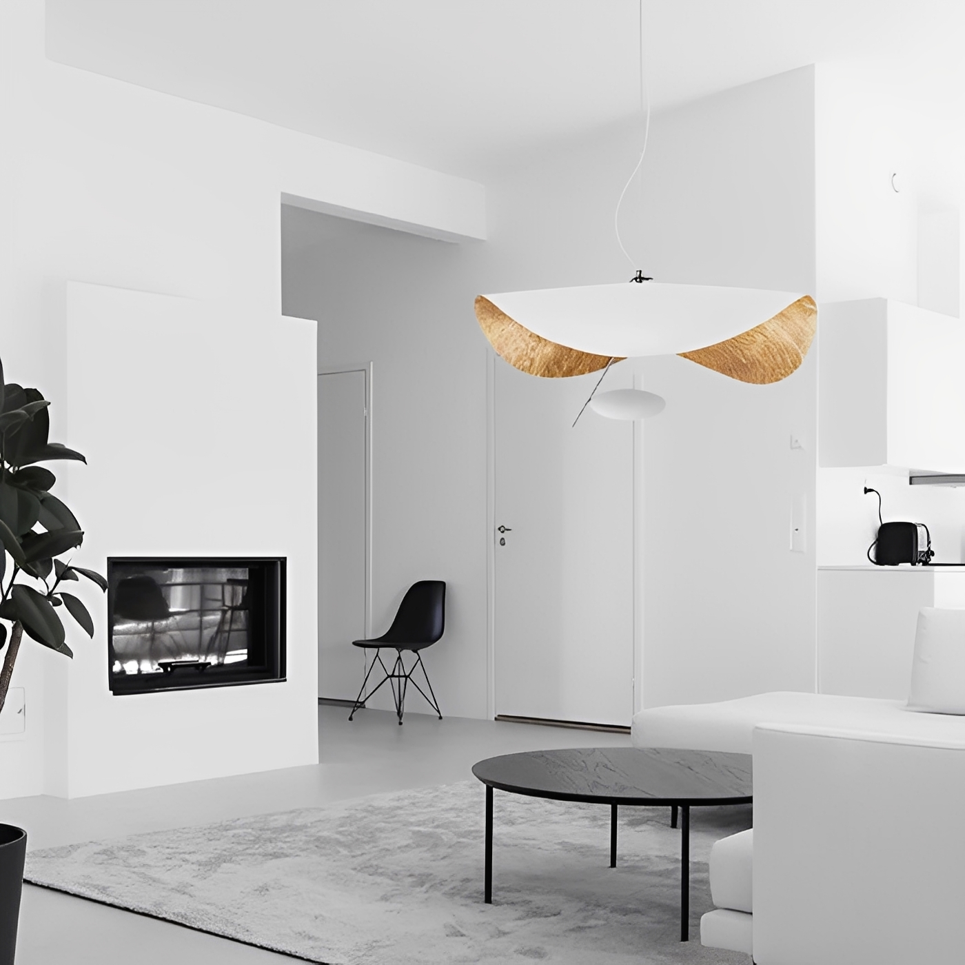 Vega – Moderne UFO-Deckenlampe im nordischen Stil