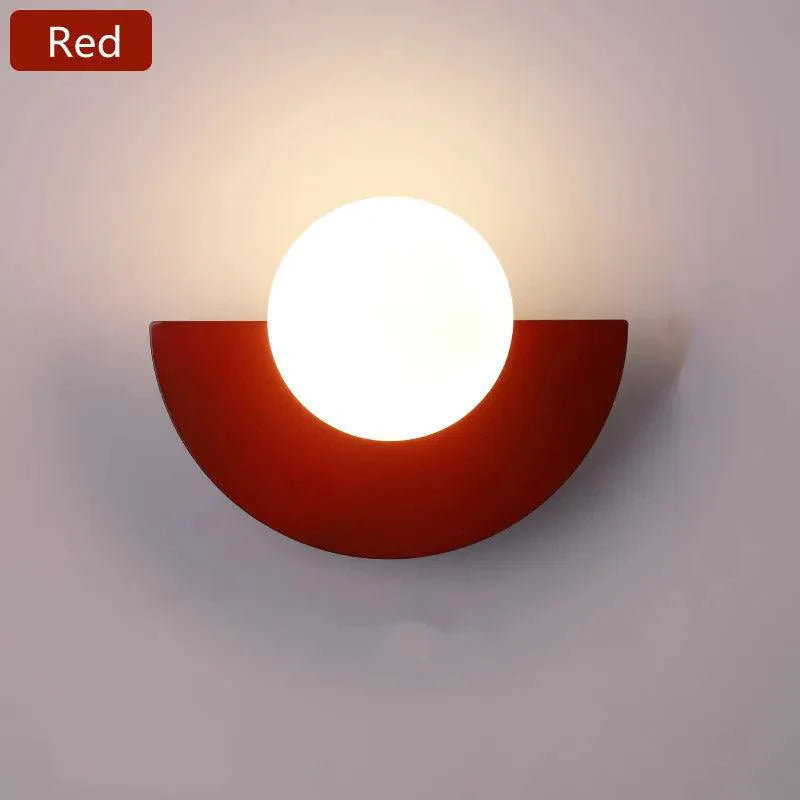 Halbmond-Lampe - Stilvolle Wandleuchte